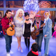 Carson Daly as Billy Ray Cyrus, Matt Lauer as Dolly Parton, Megyn Kelly as Shania Twain, Al Roker as Willie Nelson and Savannah Guthrie as Kenny Rogers (Nathan Congleton/NBC/NBCU Photo Bank via Getty Images)